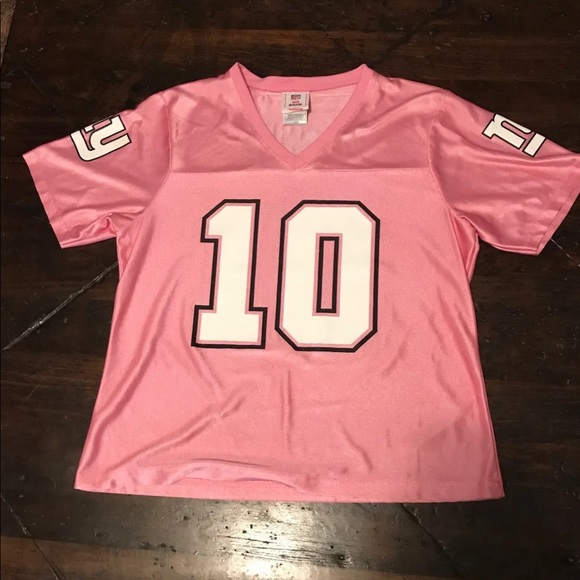 NFL Tops - NY giants Pink Women's Jersey L